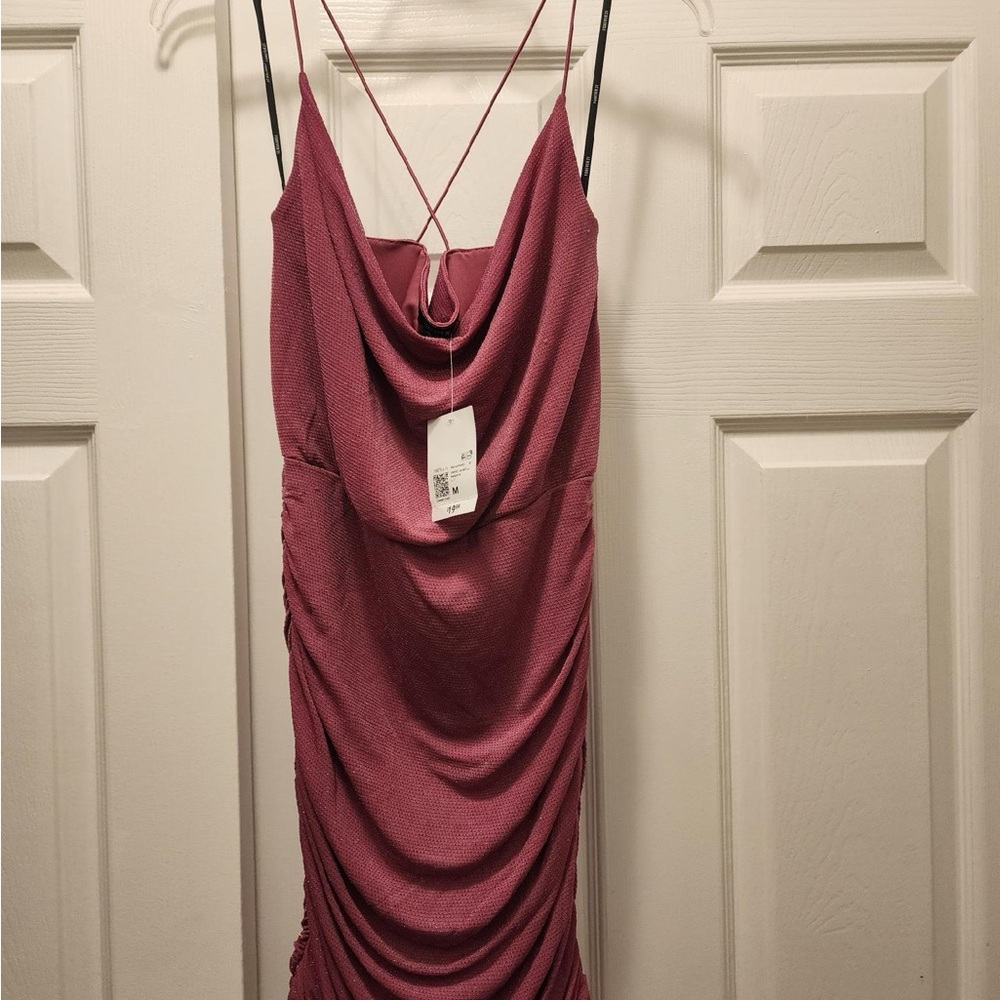 Forever 21 Backless Pink Dress